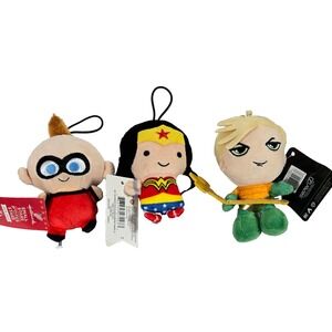Aquaman, Wonder Woman & Jack Jack Random Lot of 3